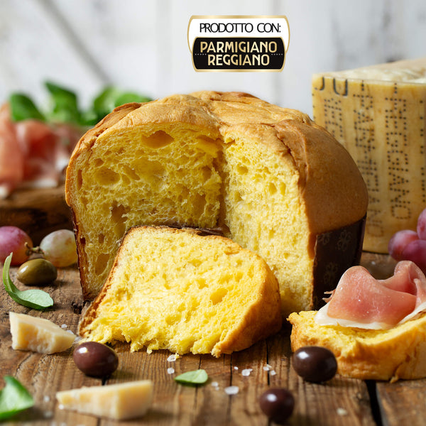 Savory Panettone with Parmigiano Reggiano